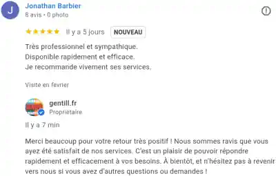 Avis d'un client