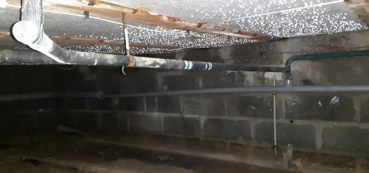 Débouchage en vide sanitaire - février 2026