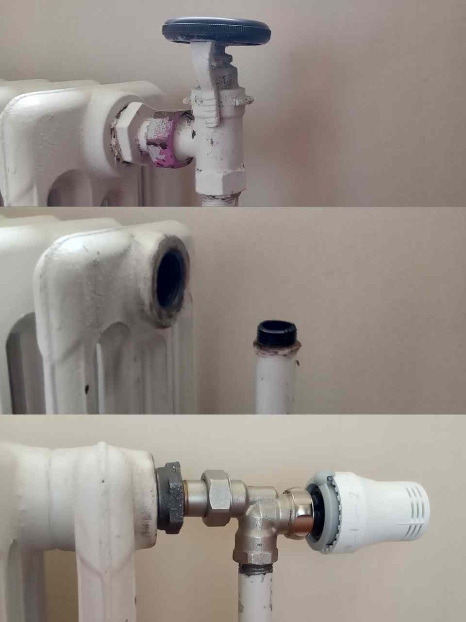 Rénovation de robinet de radiateur
